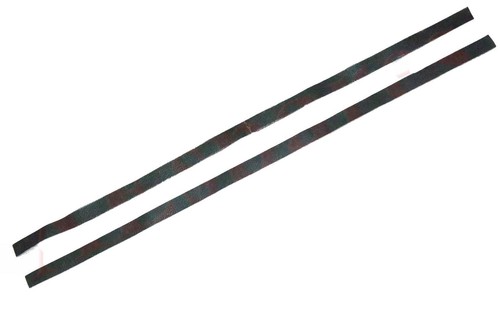 Echtes schwarzes leder - echtes,