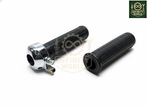Classic gasdrehgriff mit - classic, 7/8''